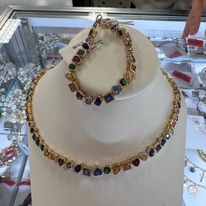 Viral Camila Coelho Necklace and Bracelet Set